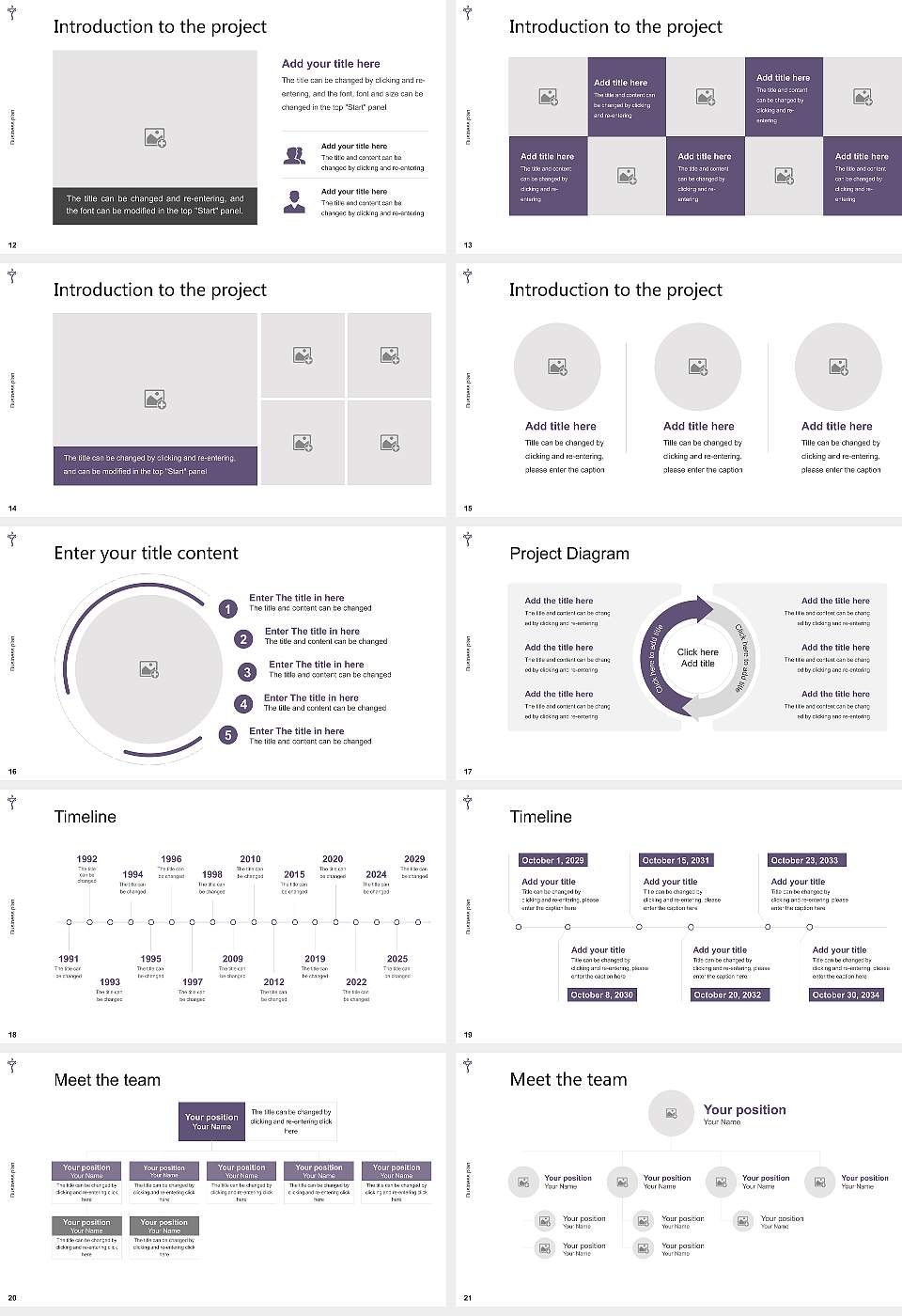 Taisho University Competition/Entrepreneurship Contest PPT Template16:9 ratio PPT effect preview image3
