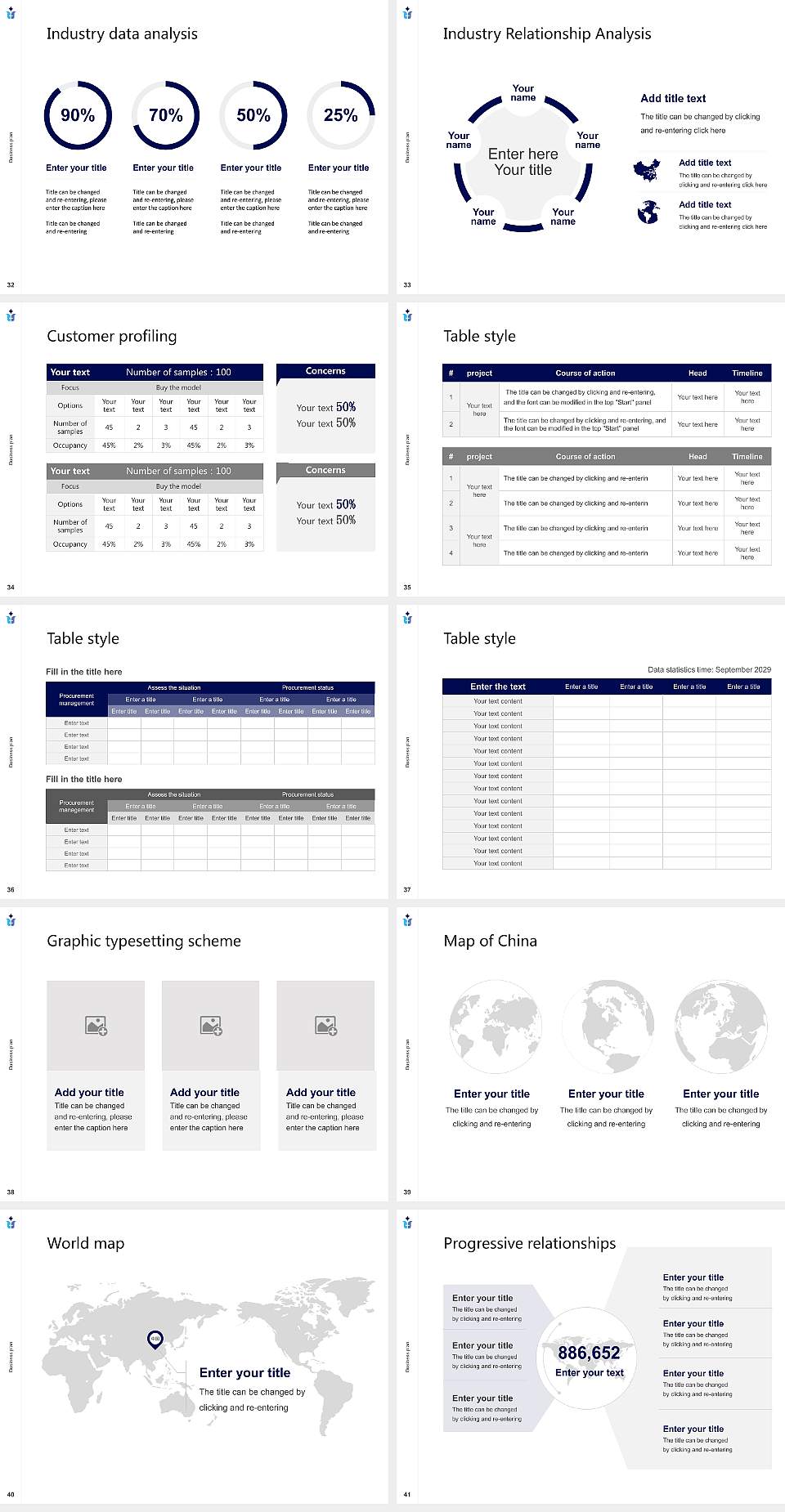 Takarazuka University of Medical and Health Care Competition/Entrepreneurship Contest PPT Template4:3 ratio PPT effect preview image5