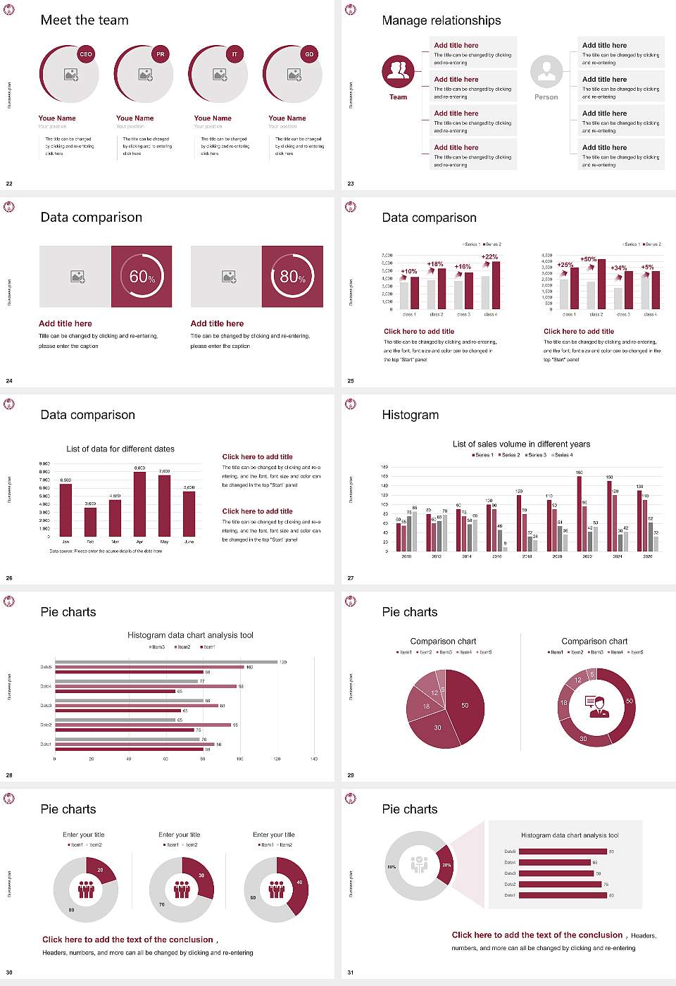 Tezukayama Gakuin University Competition/Entrepreneurship Contest PPT Template16:9 ratio PPT effect preview image4