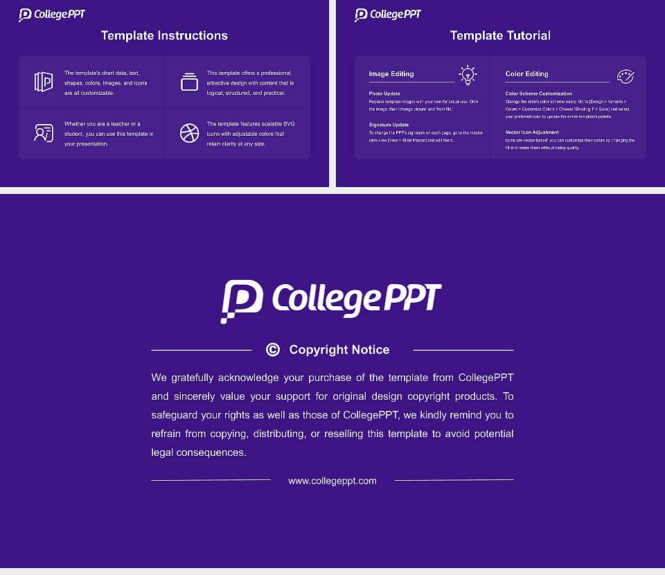 Tohoku University Course/Courseware Creation PPT Template16:9 ratio PPT effect preview image5