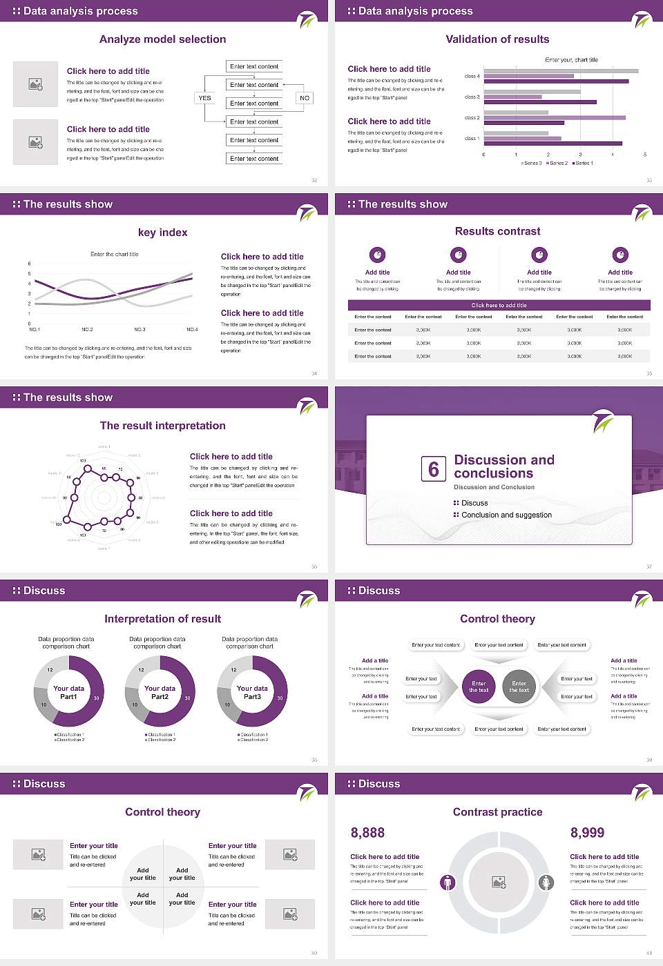 The University of Fukuchiyama Graduation Thesis Defense PPT Template16:9 ratio PPT effect preview image5