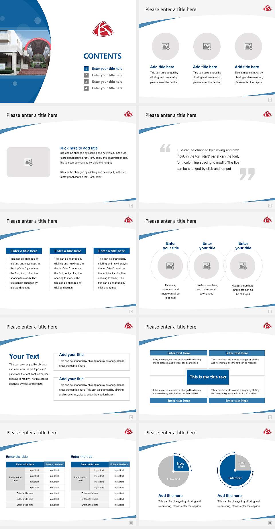 Tokyo Kasei Gakuin University Course/Courseware Creation PPT Template4:3 ratio PPT effect preview image2