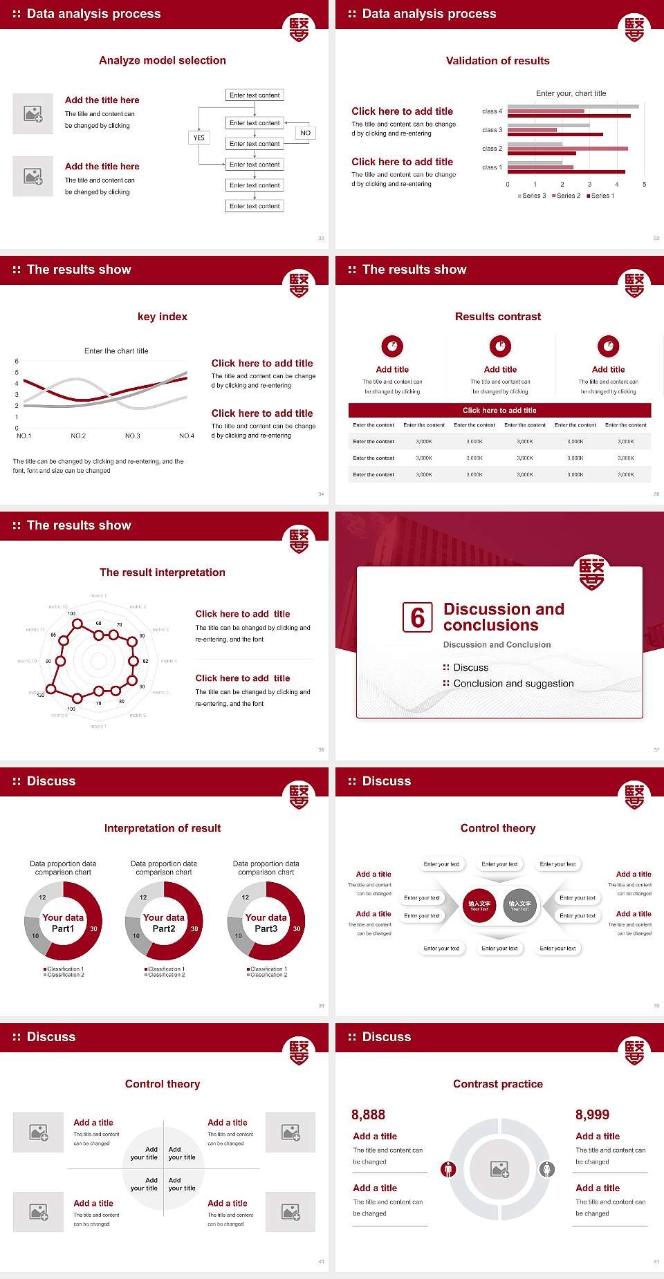 Tokyo Medical University Graduation Thesis Defense PPT Template4:3 ratio PPT effect preview image5