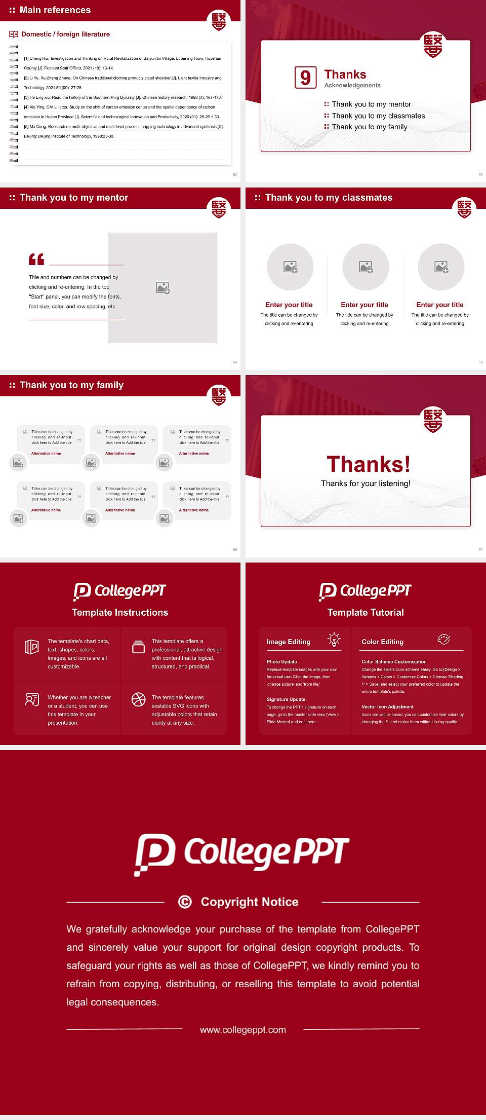 Tokyo Medical University Graduation Thesis Defense PPT Template4:3 ratio PPT effect preview image7