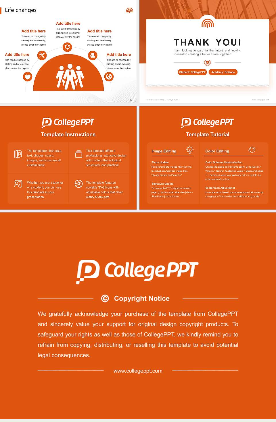 Takushoku University（ Bunkyō Ward） National Scholarship Defense PPT Template4:3 ratio PPT effect preview image4