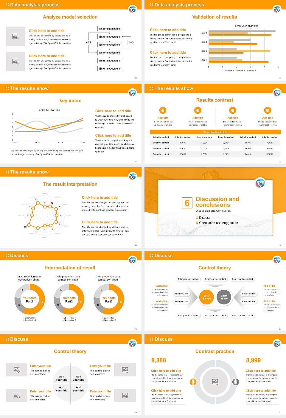 Tohoku Bunka Gakuen University Graduation Thesis Defense PPT Template16:9 ratio PPT effect preview image5