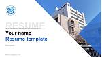 Toho University Resume PPT Template