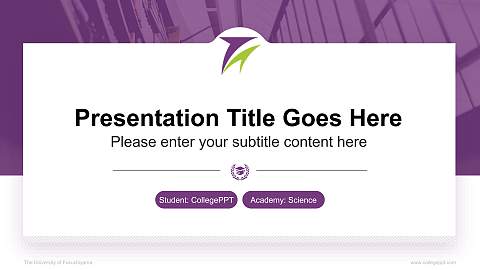 The University of Fukuchiyama National Scholarship Defense PPT Template