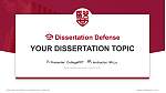 Tokyo Medical University Graduation Thesis Defense PPT Template