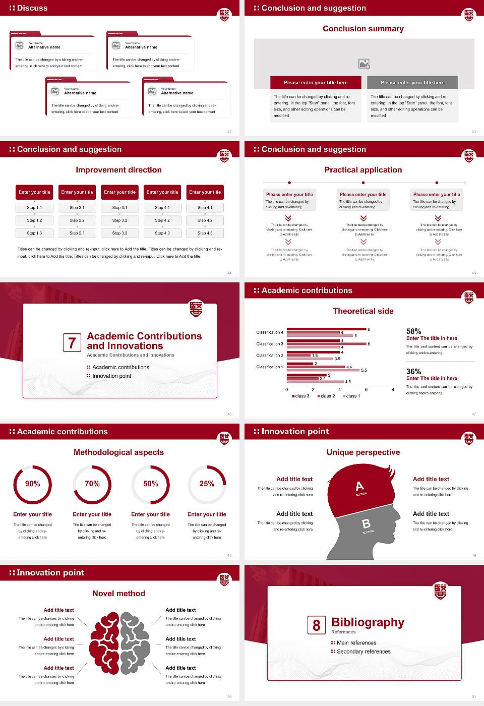 Tokyo Medical University Graduation Thesis Defense PPT Template16:9 ratio PPT effect preview image6