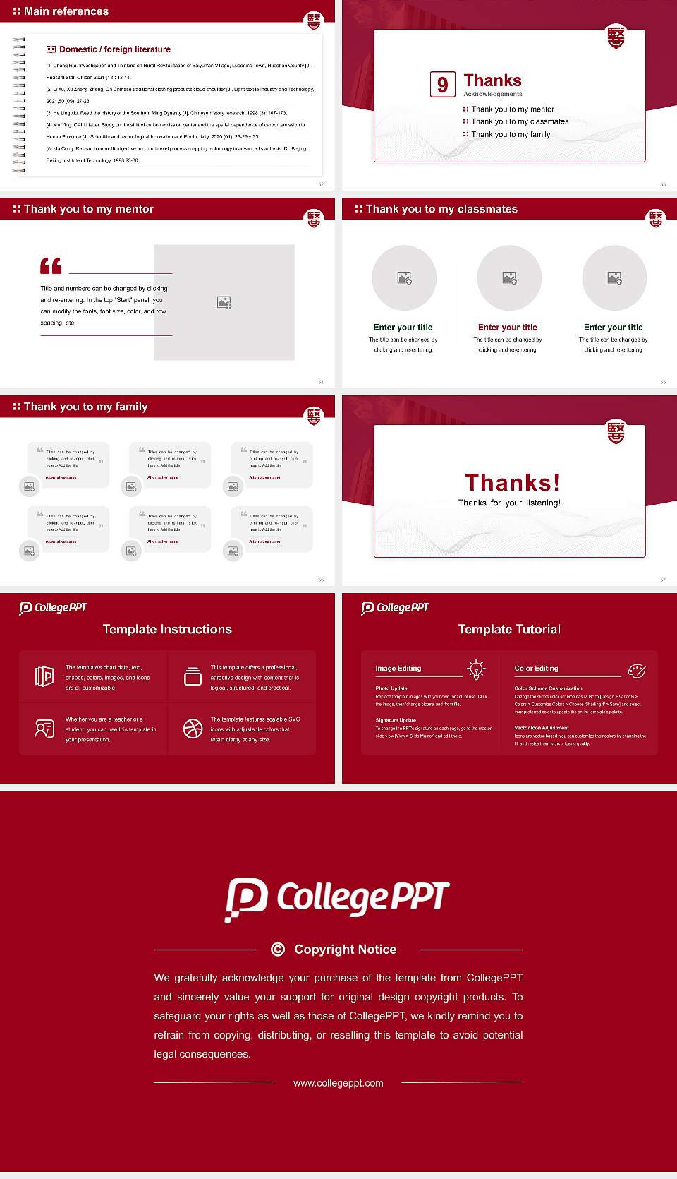 Tokyo Medical University Graduation Thesis Defense PPT Template16:9 ratio PPT effect preview image7