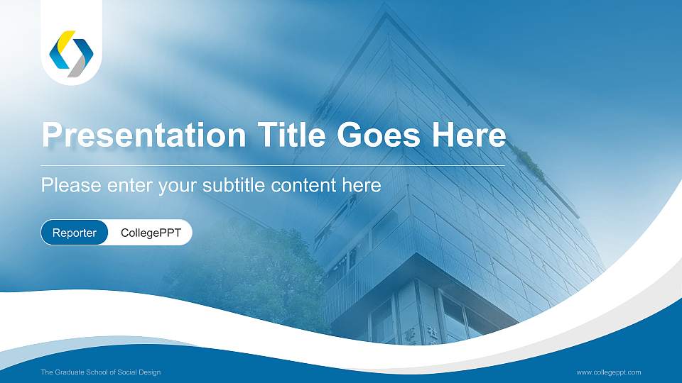 The Graduate School of Social Design Lecture Sharing and Networking Event PPT Template16:9 ratio PPT effect preview image