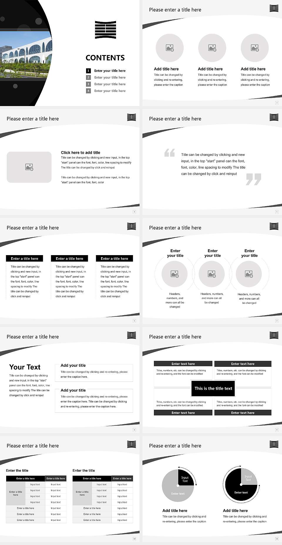 Tama Art University Course/Courseware Creation PPT Template4:3 ratio PPT effect preview image2