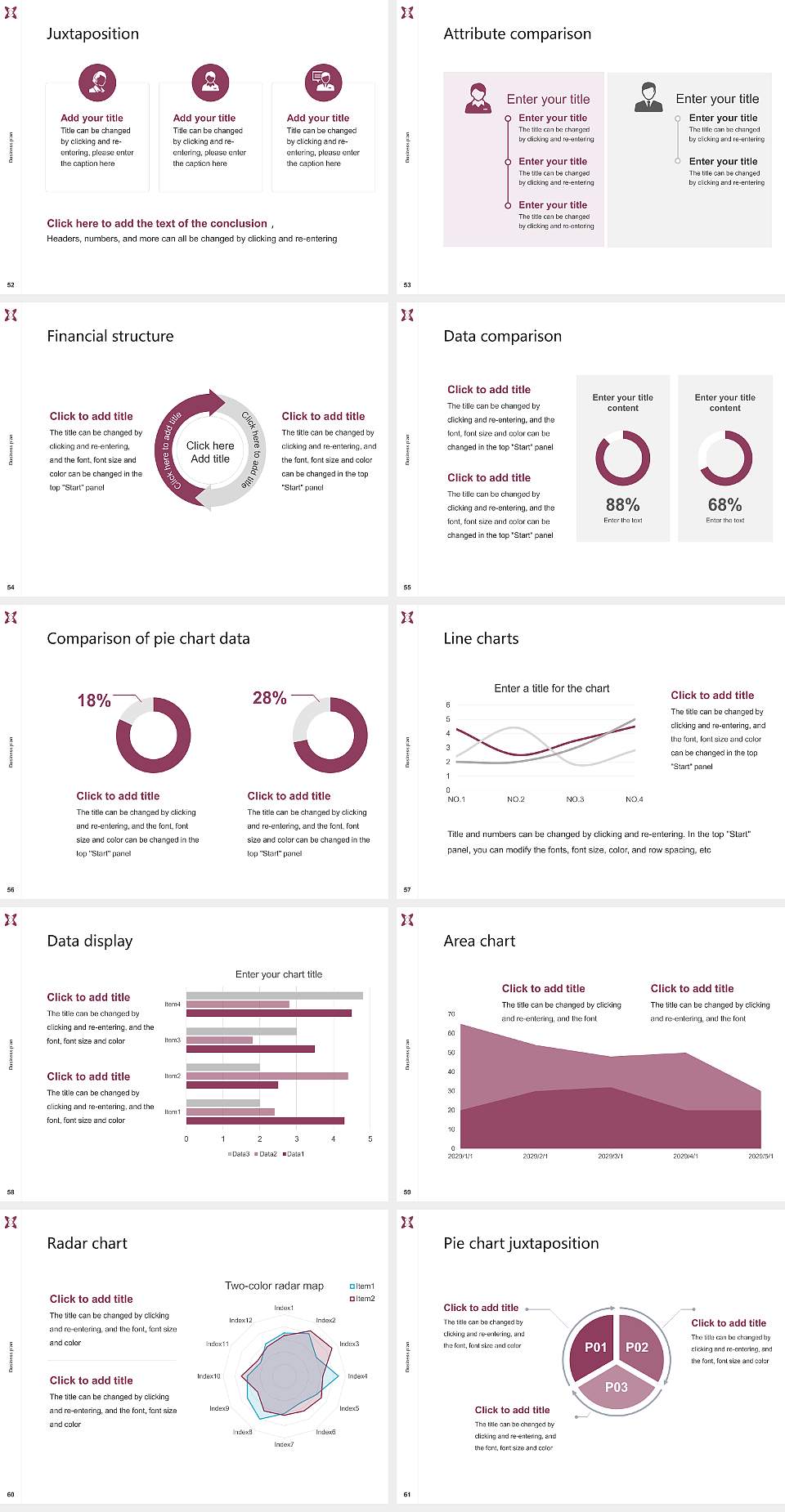 Tohoku Fukushi University Competition/Entrepreneurship Contest PPT Template4:3 ratio PPT effect preview image7