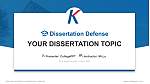 Tokyo Kasei University Graduation Thesis Defense PPT Template