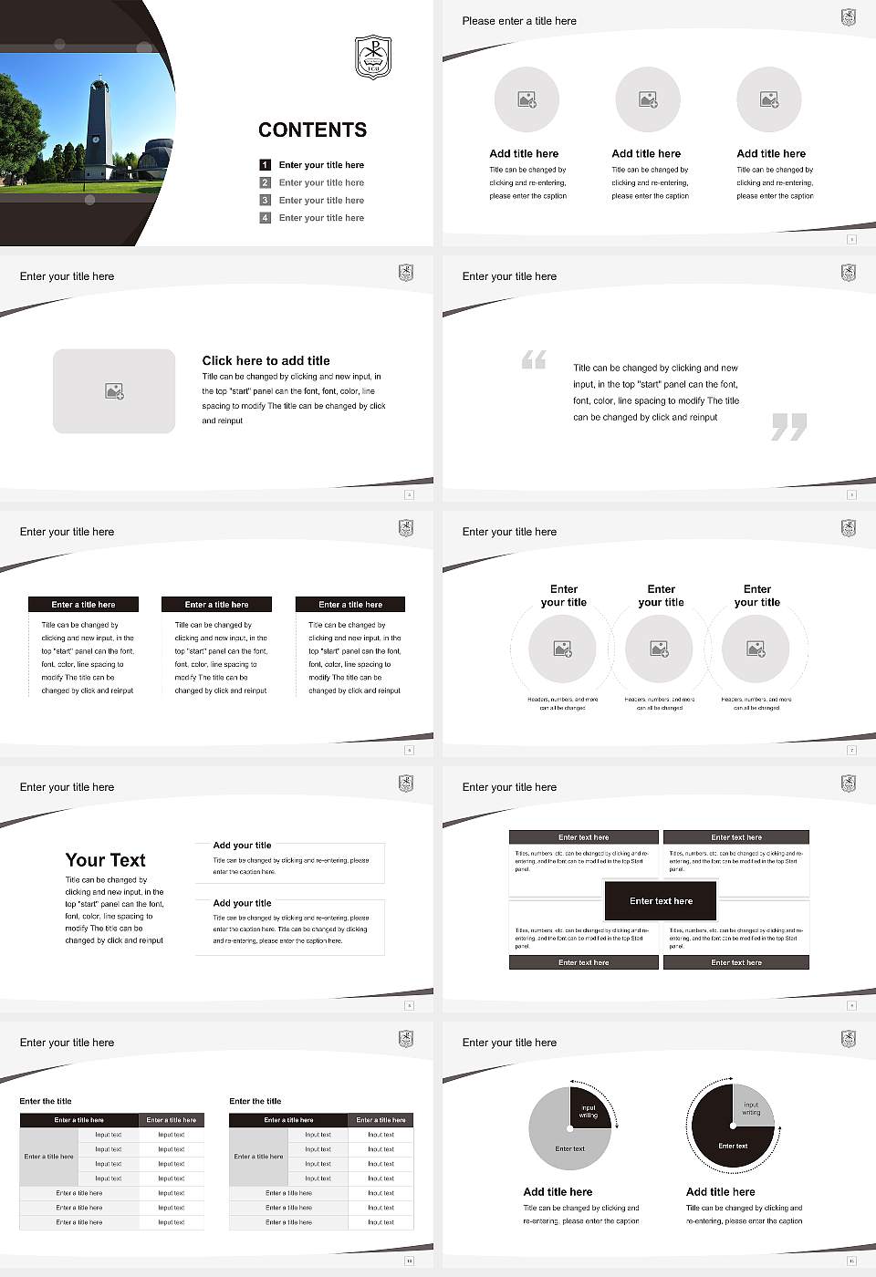 Tokyo Christian University Course/Courseware Creation PPT Template16:9 ratio PPT effect preview image2