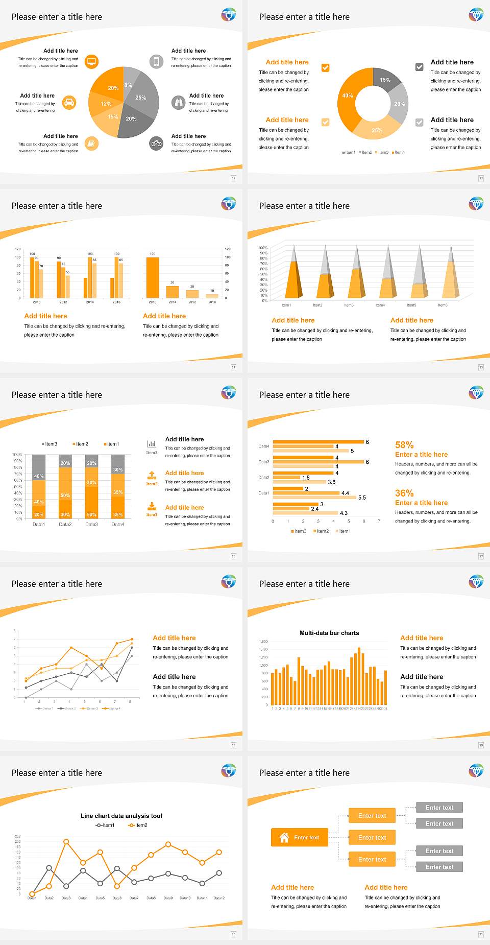 Tohoku Bunka Gakuen University Course/Courseware Creation PPT Template4:3 ratio PPT effect preview image3
