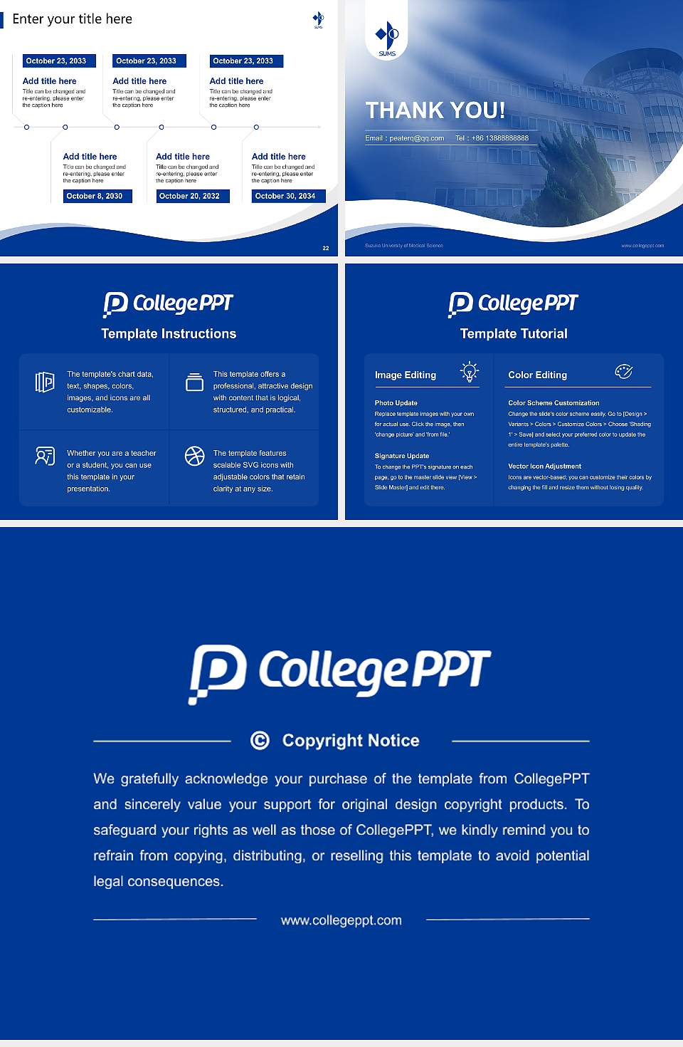 Suzuka University of Medical Science Lecture Sharing and Networking Event PPT Template4:3 ratio PPT effect preview image4