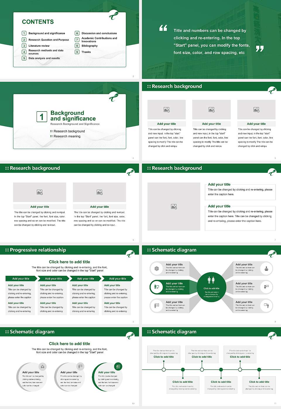 Takasaki City University of Economics Graduation Thesis Defense PPT Template16:9 ratio PPT effect preview image2