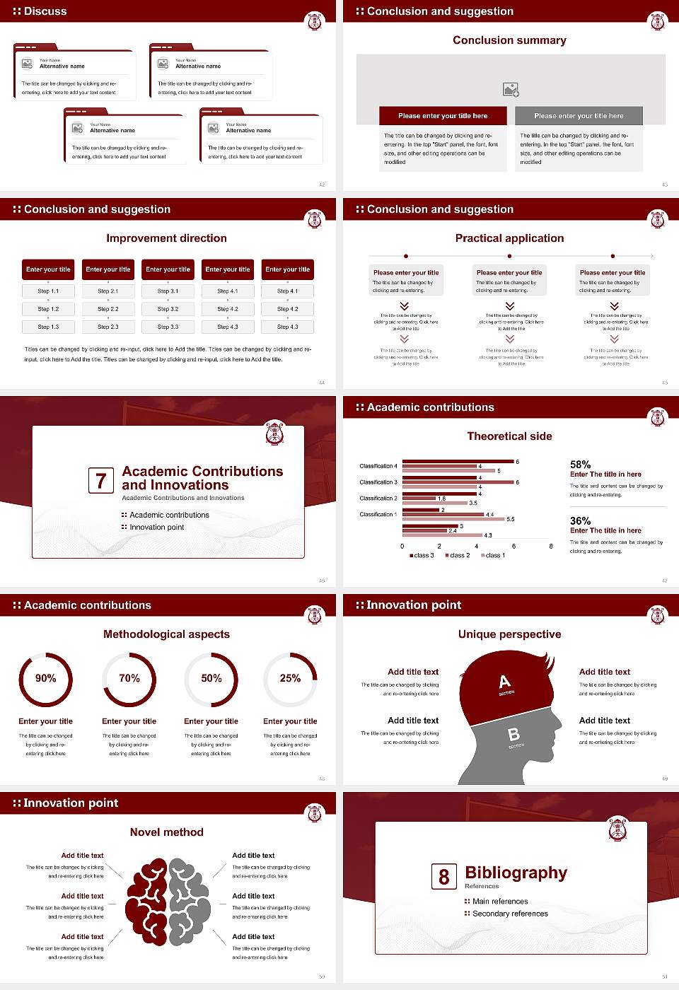 Toho College of Music Graduation Thesis Defense PPT Template16:9 ratio PPT effect preview image6