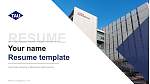 Tokyo Ariake University of Medical and Health Sciences Resume Templat PPT