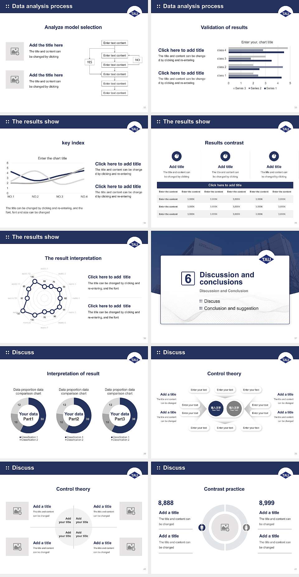 Tokyo Ariake University of Medical and Health Sciences Graduation Thesis Defense PPT Template4:3 ratio PPT effect preview image5