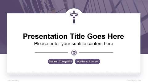 Taisho University National Scholarship Defense PPT Template