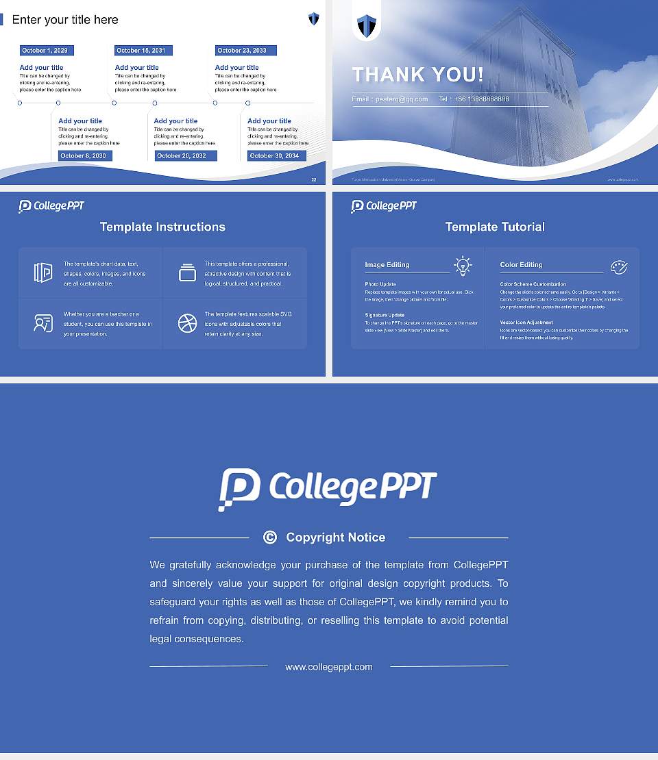 Tokyo Metropolitan University(Minami-Osawa Campus) Lecture Sharing and Networking Event PPT Template16:9 ratio PPT effect preview image4