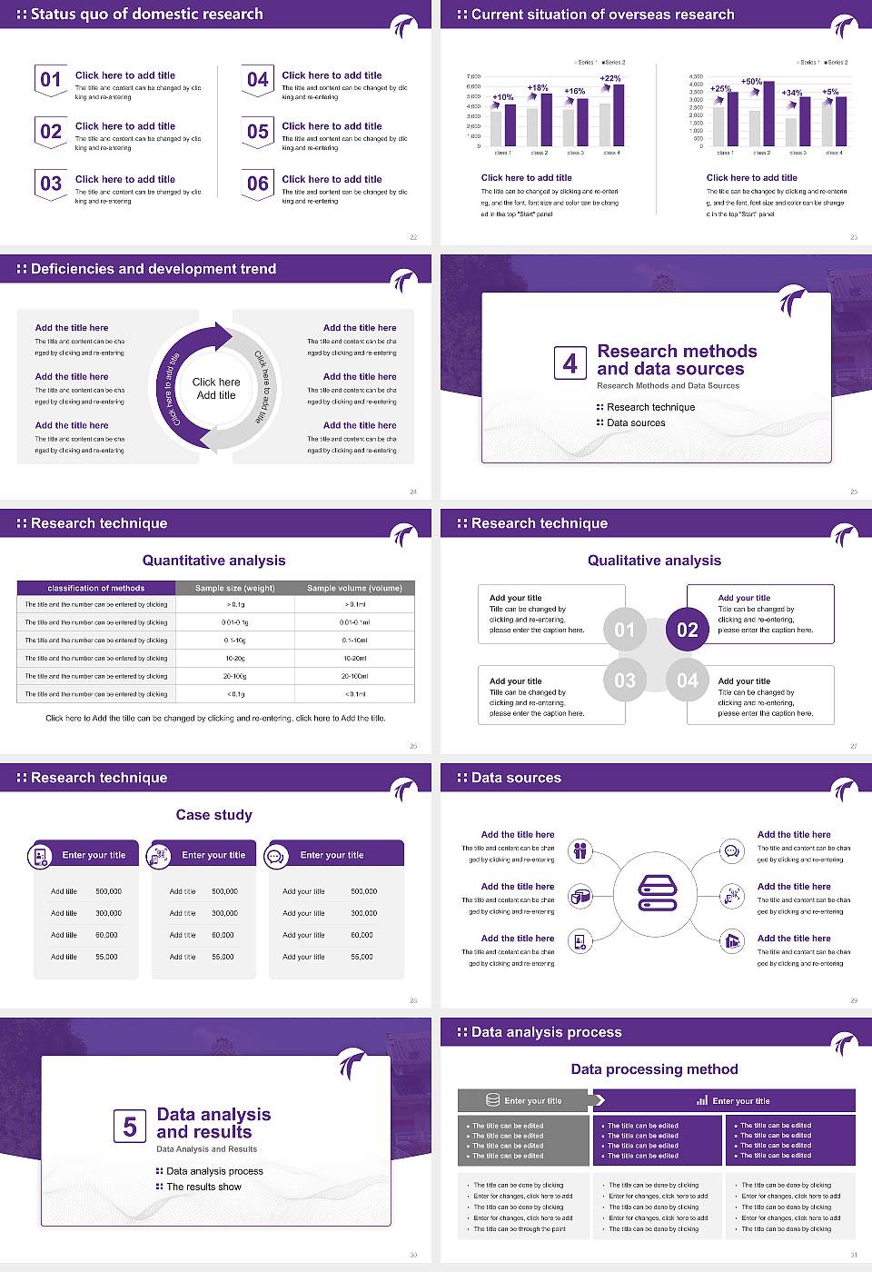 Tenri University Graduation Thesis Defense PPT Template16:9 ratio PPT effect preview image4