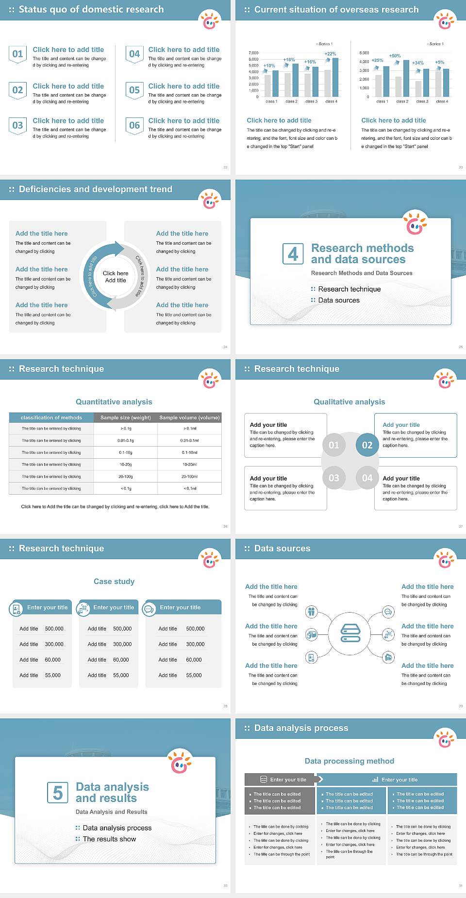 Tezukayama University – Nara Gakuen-Mae Campus Graduation Thesis Defense PPT Template4:3 ratio PPT effect preview image4