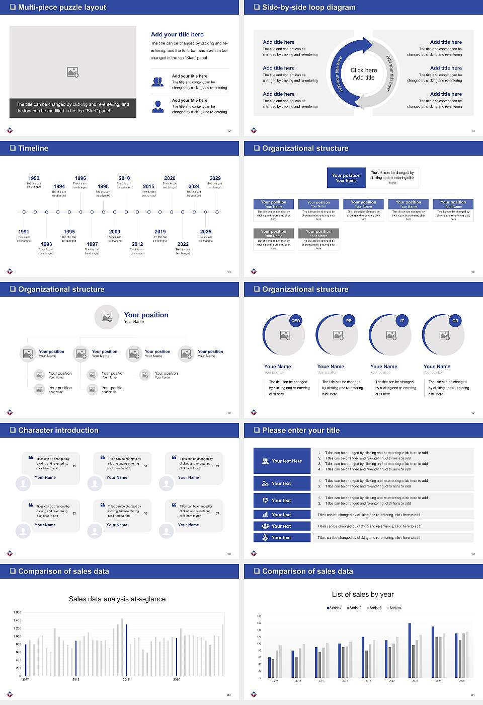 Takachiho University General PPT Template16:9 ratio PPT effect preview image3