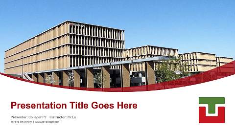Tokoha University Course/Courseware Creation PPT Template