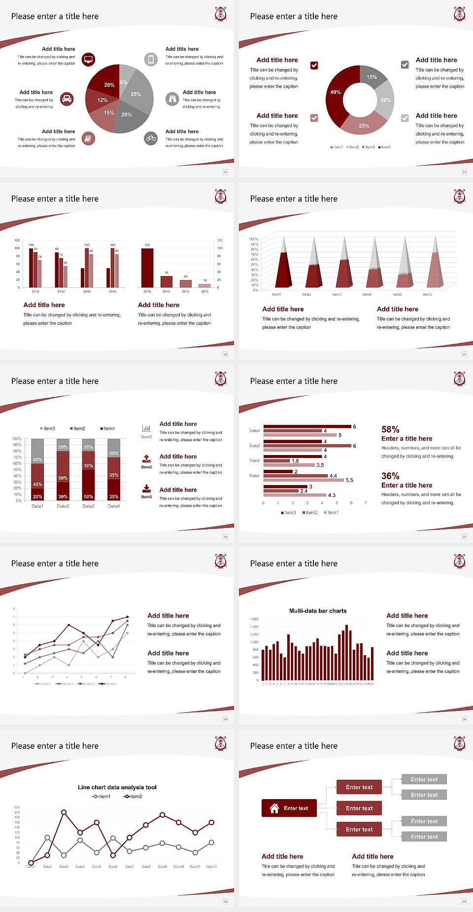 Toho College of Music Course/Courseware Creation PPT Template4:3 ratio PPT effect preview image3
