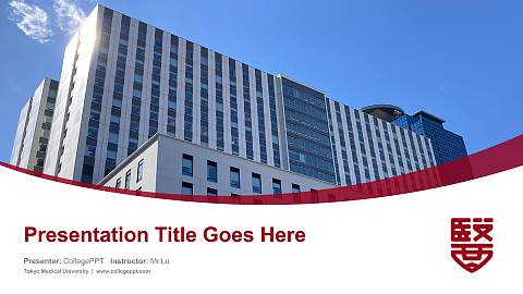 Tokyo Medical University Course/Courseware Creation PPT Template