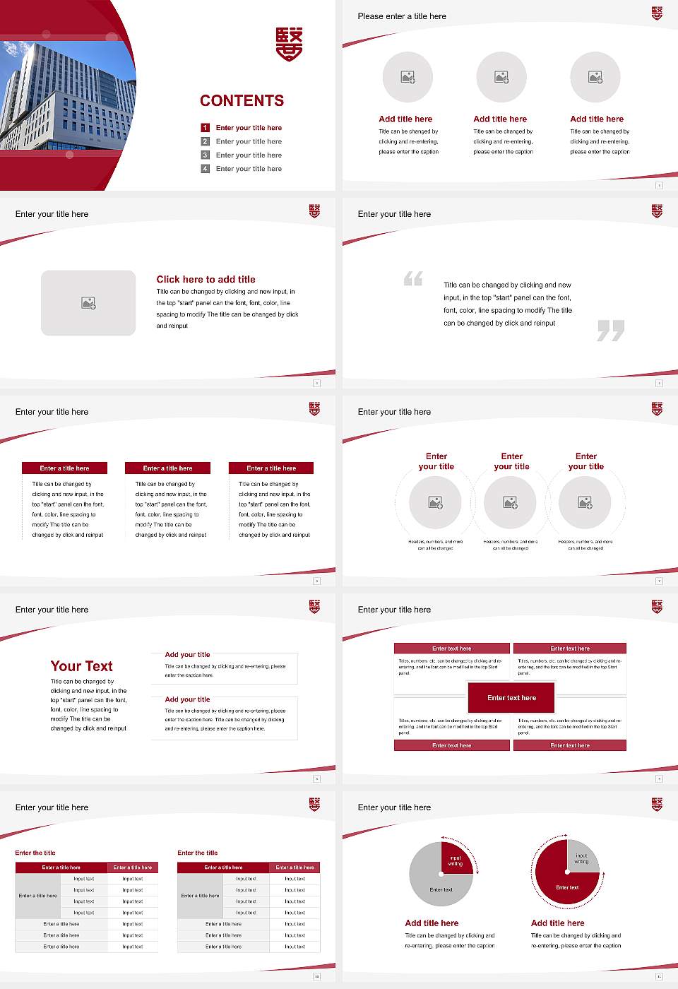 Tokyo Medical University Course/Courseware Creation PPT Template16:9 ratio PPT effect preview image2
