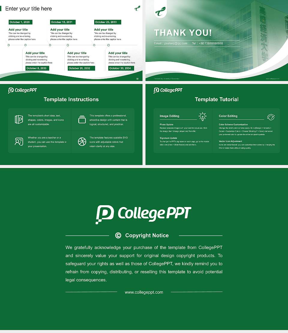 Takasaki City University of Economics Lecture Sharing and Networking Event PPT Template16:9 ratio PPT effect preview image4