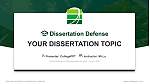 Tohoku Medical and Pharmaceutical University Graduation Thesis Defense PPT Template
