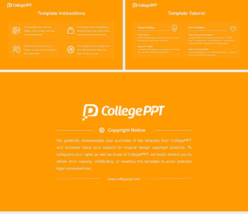 Tohoku Bunka Gakuen University Academic Presentation/Research Findings Report PPT Template16:9 ratio PPT effect preview image5