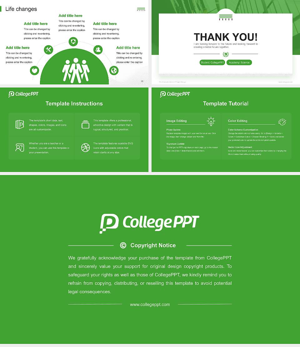 The Graduate School of Project Design National Scholarship Defense PPT Template16:9 ratio PPT effect preview image4