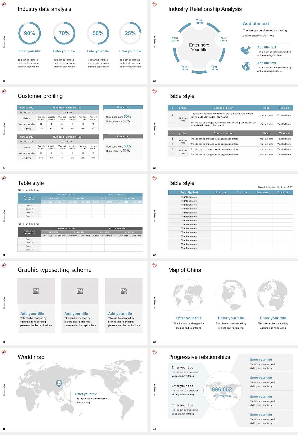 Tezukayama University – Nara Gakuen-Mae Campus Competition/Entrepreneurship Contest PPT Template16:9 ratio PPT effect preview image5