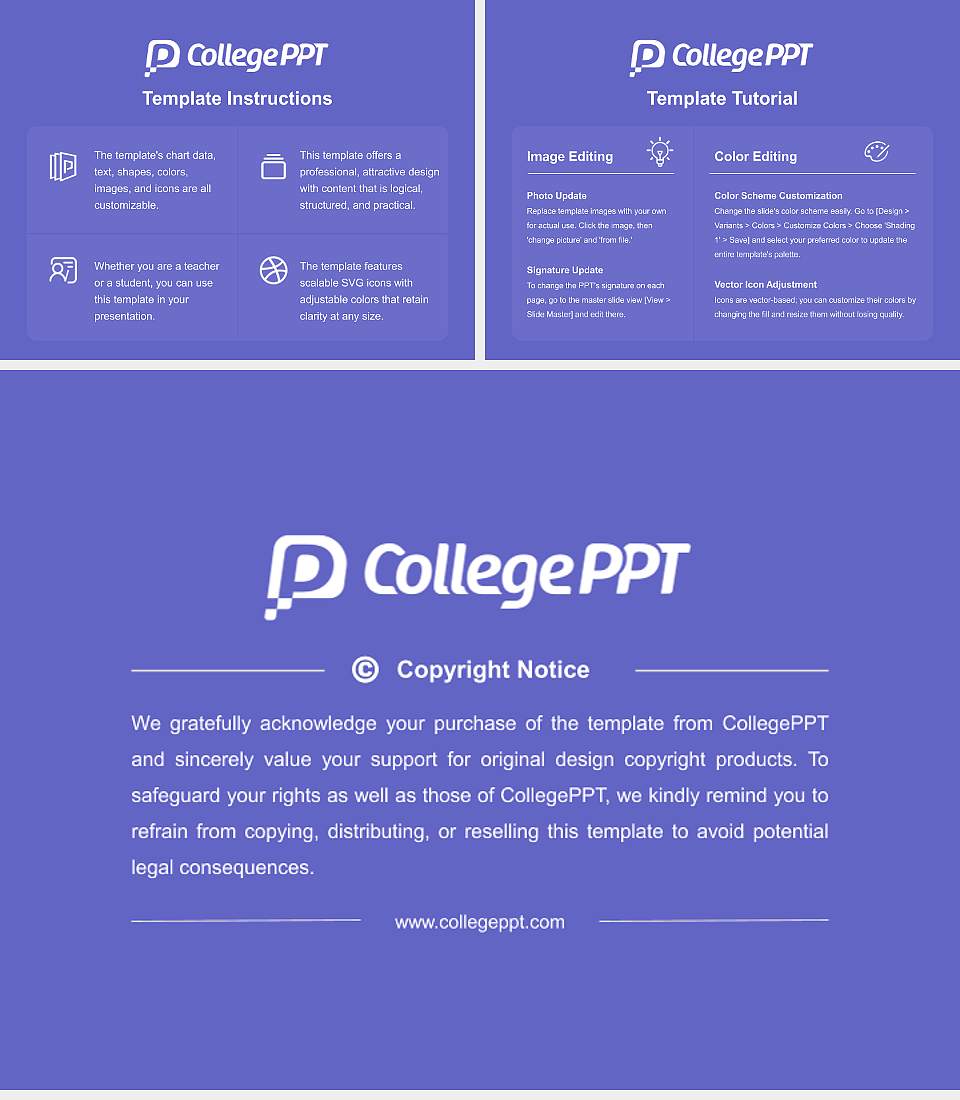 Tokyo Fuji University Course/Courseware Creation PPT Template4:3 ratio PPT effect preview image5