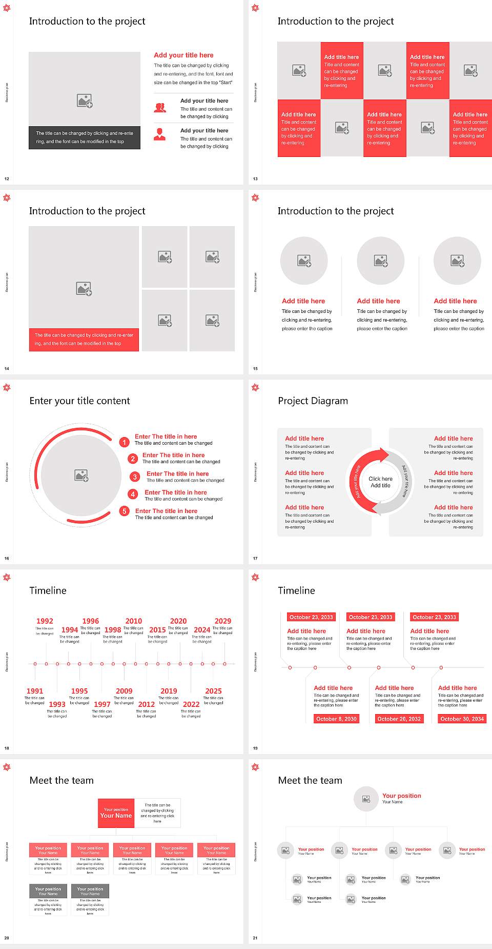 Tohoku Bunkyo College Competition/Entrepreneurship Contest PPT Template4:3 ratio PPT effect preview image3