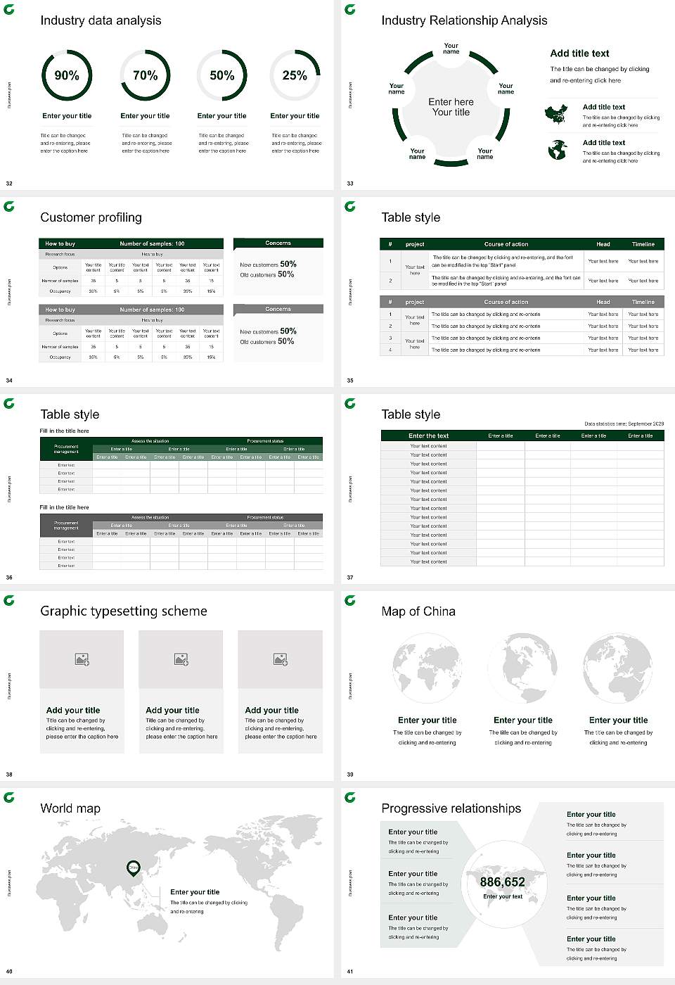 Takasaki University of Commerce Competition/Entrepreneurship Contest PPT Template16:9 ratio PPT effect preview image5