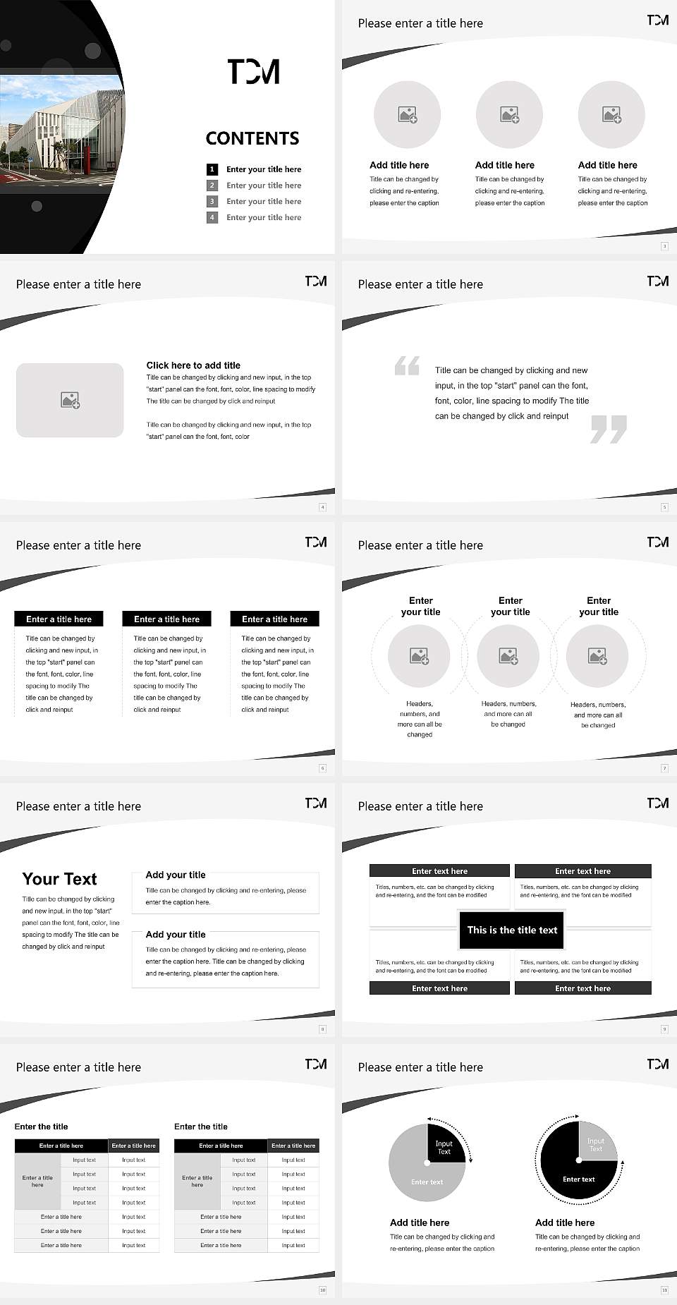 Tokyo College of Music Course/Courseware Creation PPT Template4:3 ratio PPT effect preview image2
