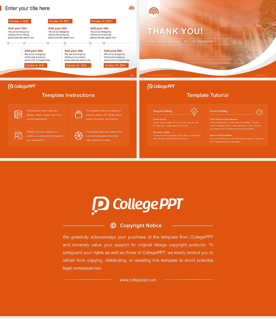 Takushoku University（ Bunkyō Ward） Lecture Sharing and Networking Event PPT Template16:9 ratio PPT effect preview image4