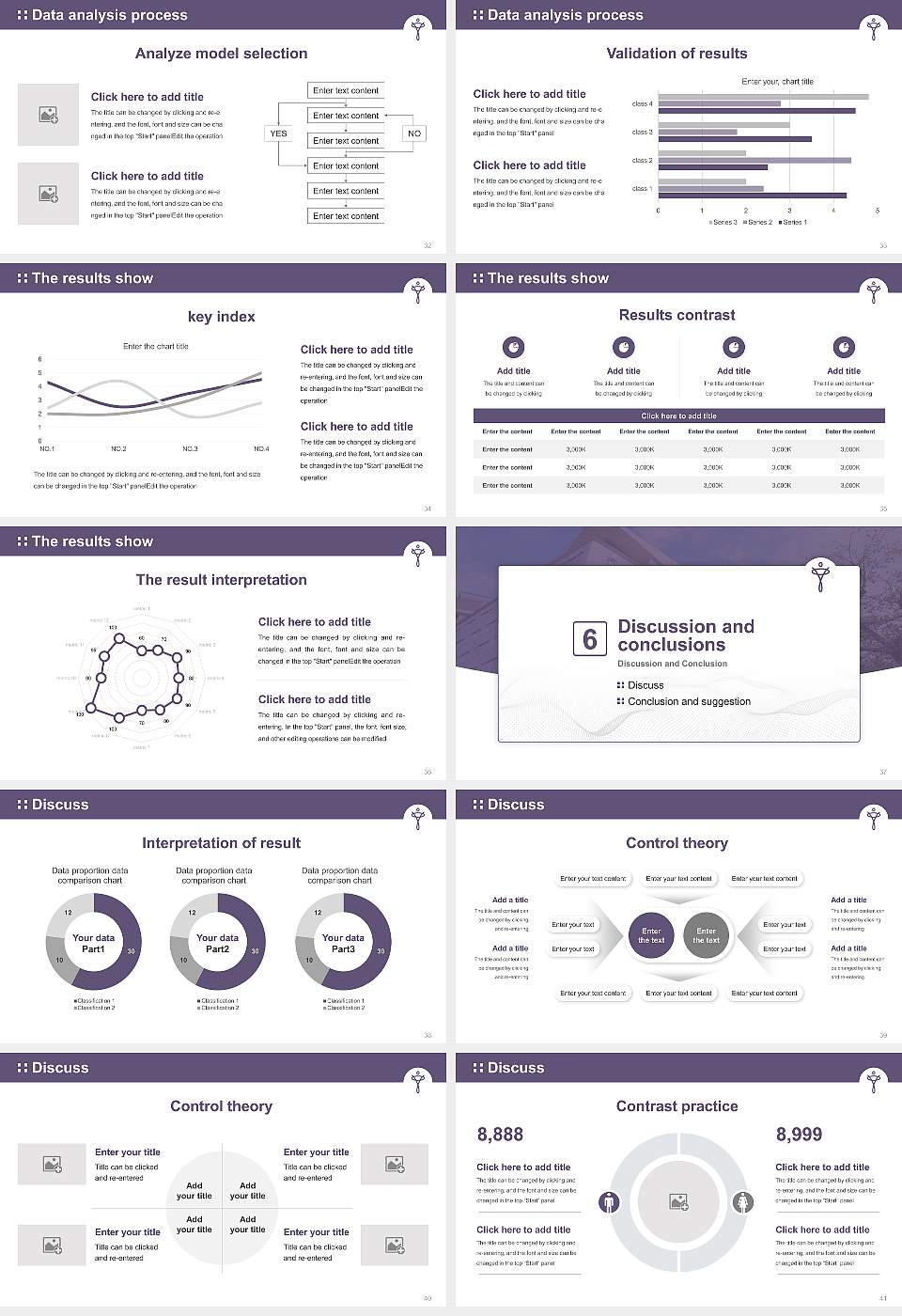 Taisho University Graduation Thesis Defense PPT Template16:9 ratio PPT effect preview image5