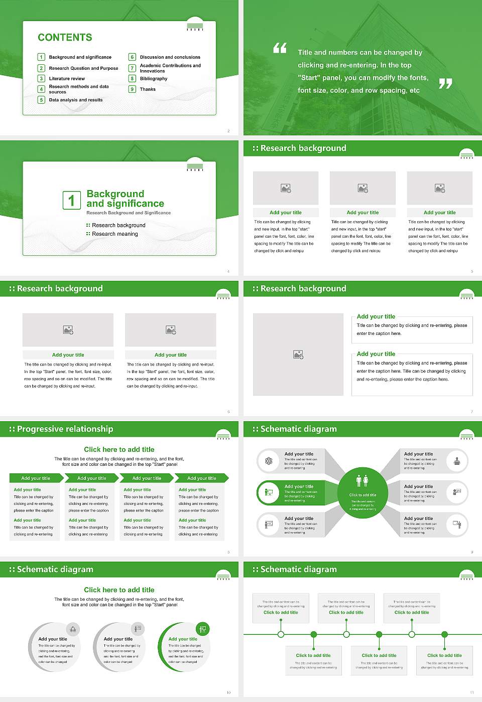 The Graduate School of Project Design Graduation Thesis Defense PPT Template16:9 ratio PPT effect preview image2