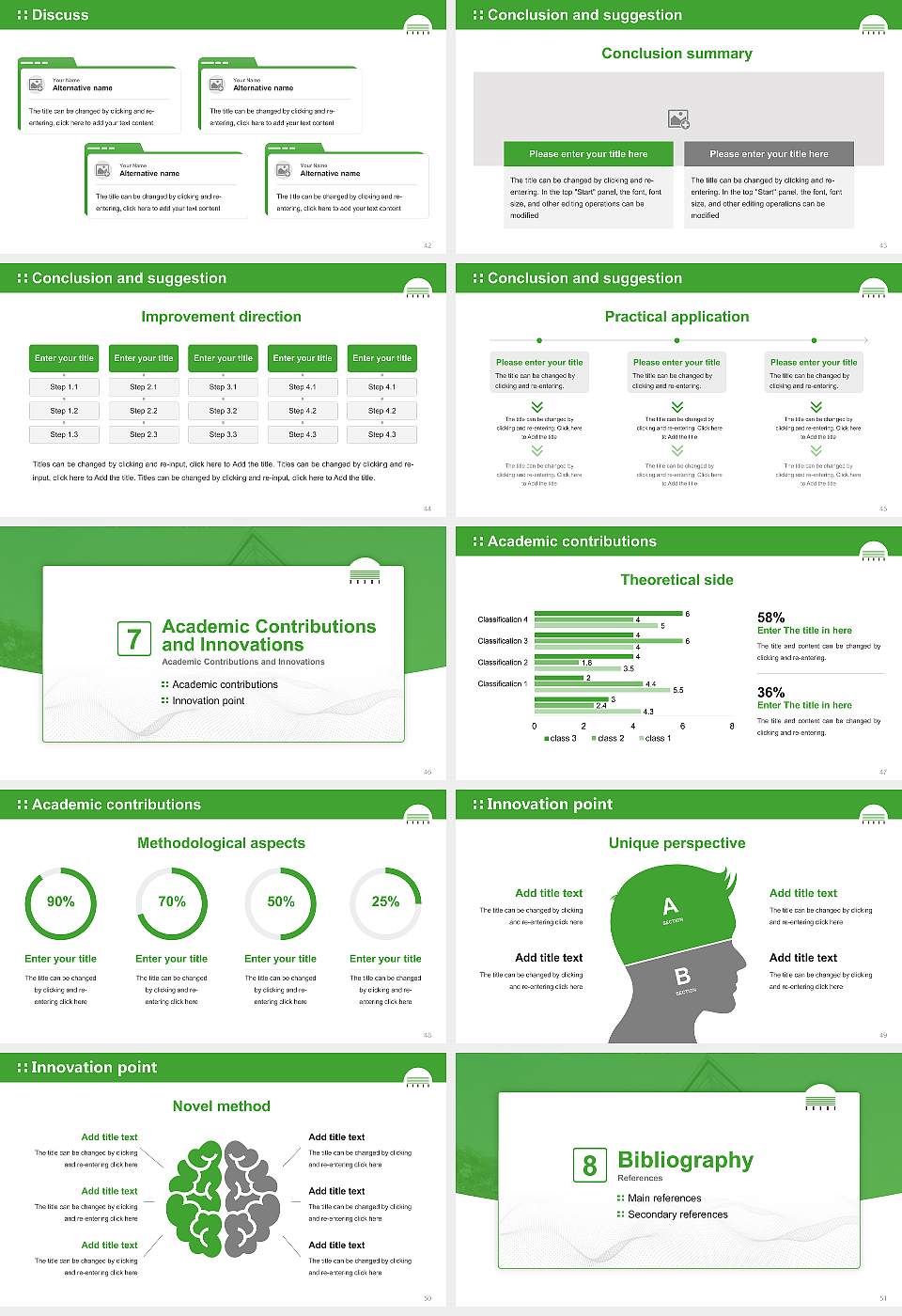 The Graduate School of Project Design Graduation Thesis Defense PPT Template16:9 ratio PPT effect preview image6