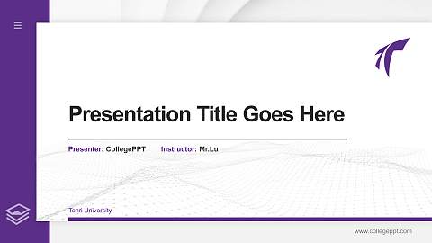 Tenri University Thesis Proposal/Graduation Defense PPT Template