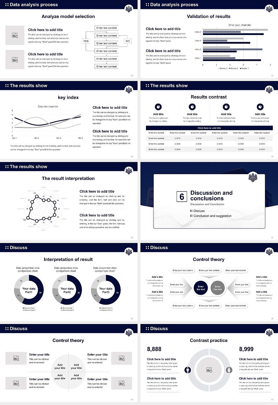 Toin University of Yokohama Graduation Thesis Defense PPT Template16:9 ratio PPT effect preview image5
